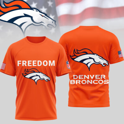 Denver Broncos | Premium NFL Freedom 3D Shirt