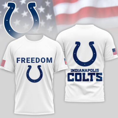 Indianapolis Colts | Premium NFL Freedom 3D Shirt