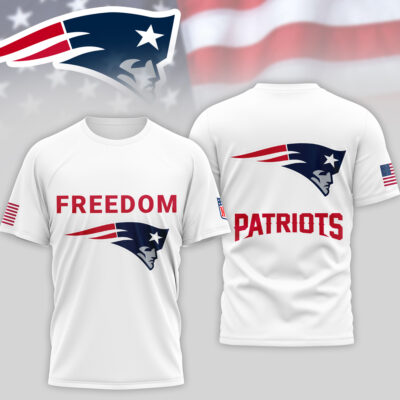 New England Patriots | Premium NFL Freedom 3D Shirt