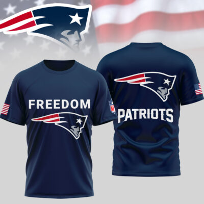 New England Patriots | Premium NFL Freedom 3D Shirt
