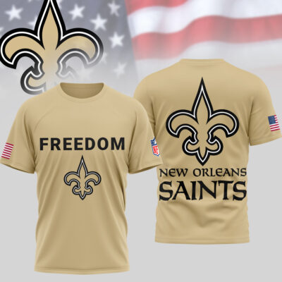 New Orleans Saints | Premium NFL Freedom 3D Shirt