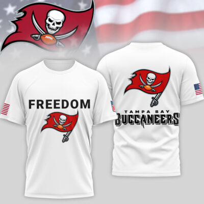 Tampa Bay Buccaneers | Premium NFL Freedom 3D Shirt
