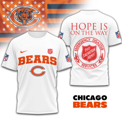 Chicago Bears | Premium NFL The Salvation Army 3D Shirt
