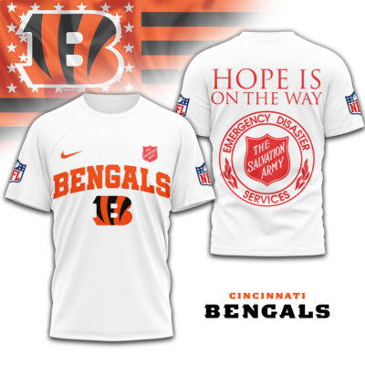 Cincinnati Bengals | Premium NFL The Salvation Army 3D Shirt