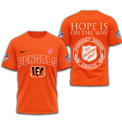 Cincinnati Bengals | Premium NFL The Salvation Army 3D Shirt