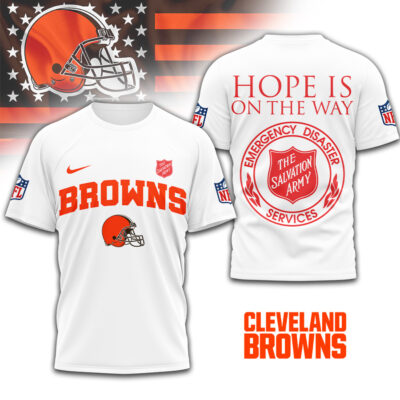 Cleveland Browns | Premium NFL The Salvation Army 3D Shirt