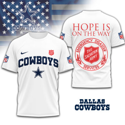 Dallas Cowboys | Premium NFL The Salvation Army 3D Shirt
