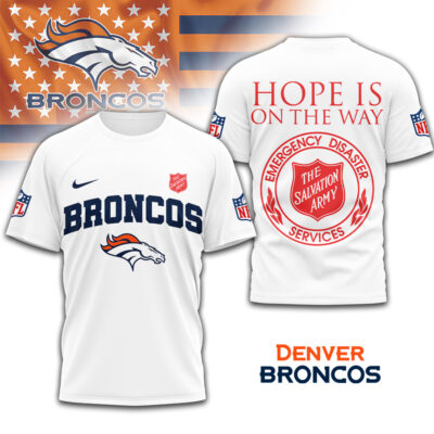 Denver Broncos | Premium NFL The Salvation Army 3D Shirt