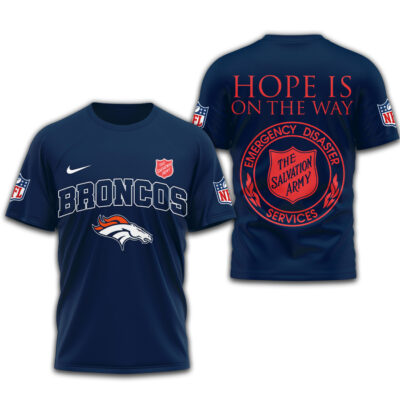 Denver Broncos | Premium NFL The Salvation Army 3D Shirt