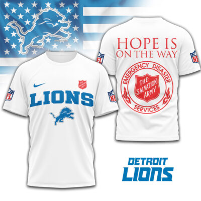 Detroit Lions | Premium NFL The Salvation Army 3D Shirt