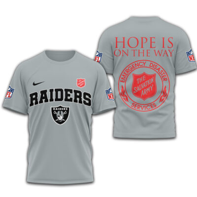 Las Vegas Raiders | Premium NFL The Salvation Army 3D Shirt