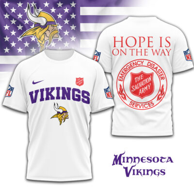 Minnesota Vikings | Premium NFL The Salvation Army 3D Shirt