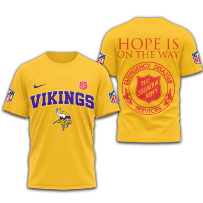 Minnesota Vikings | Premium NFL The Salvation Army 3D Shirt