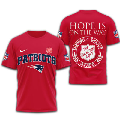 New England Patriots | Premium NFL The Salvation Army 3D Shirt