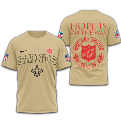 New Orleans Saints | Premium NFL The Salvation Army 3D Shirt