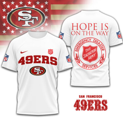 San Francisco 49ers | Premium NFL The Salvation Army 3D Shirt