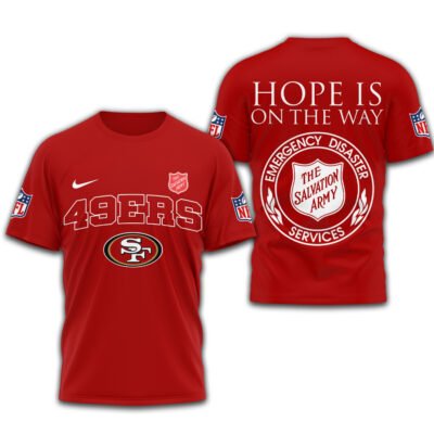 San Francisco 49ers | Premium NFL The Salvation Army 3D Shirt