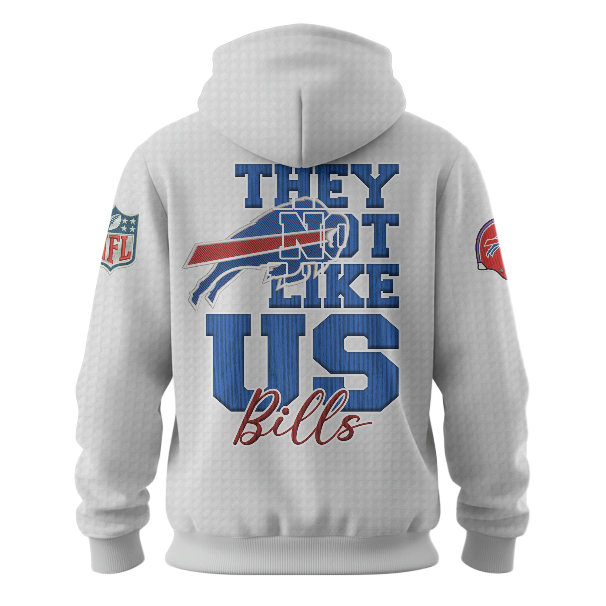 Buffalo Bills | Premium NFL They Not Like Us 3D Hoodie - Image 2