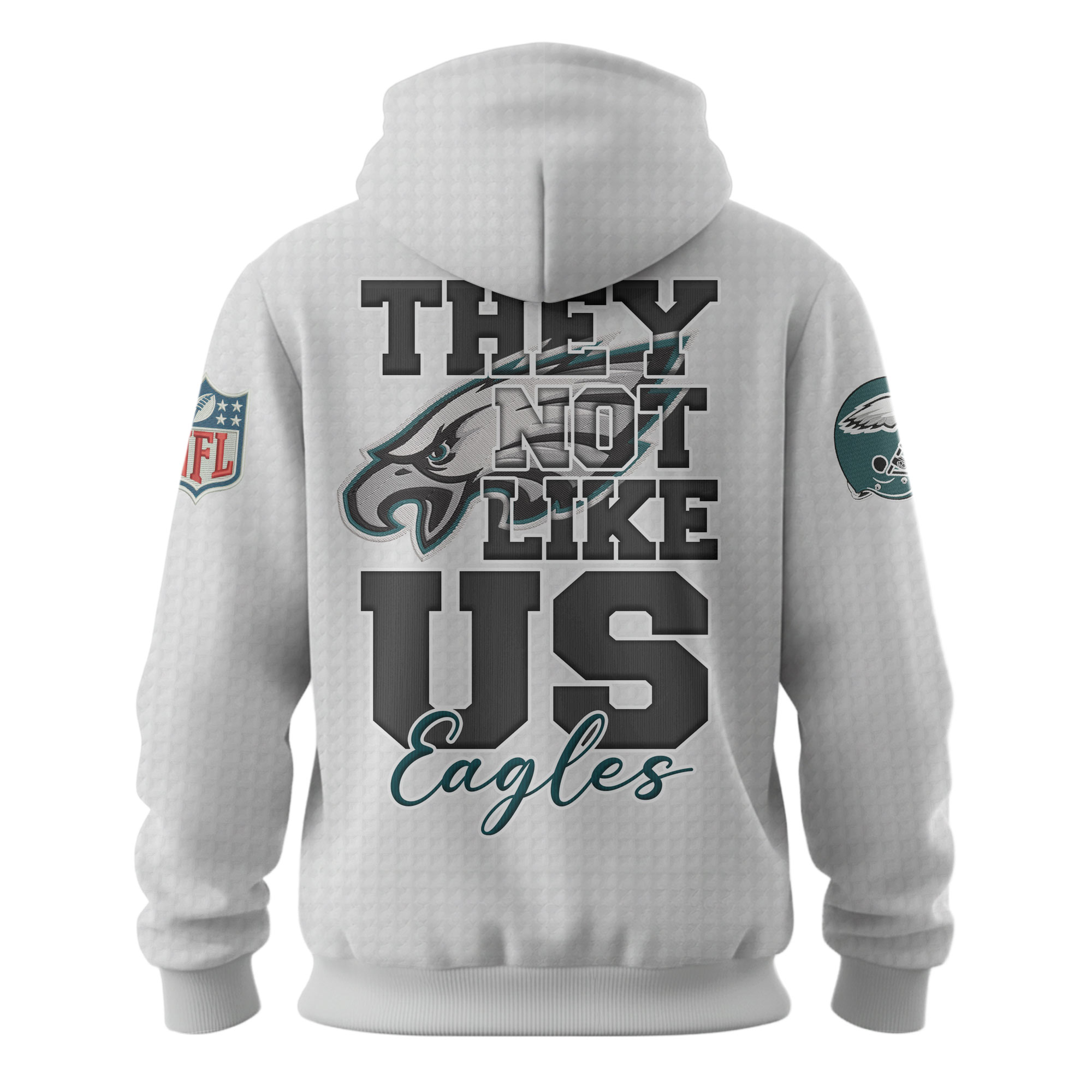 Philadelphia Eagles | Premium NFL They Not Like Us 3D Hoodie - Image 3