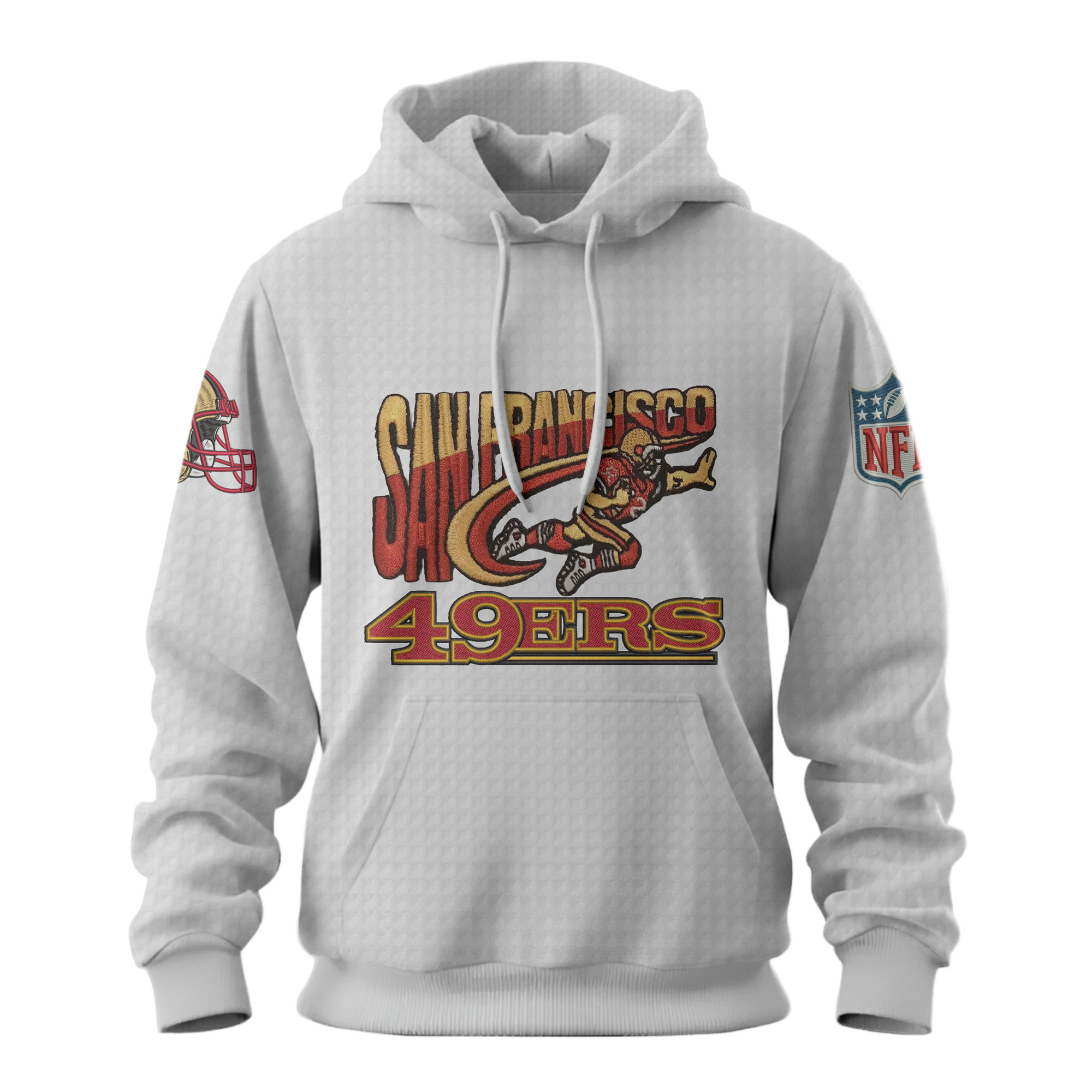 San Francisco 49ers | Premium NFL They Not Like Us 3D Hoodie - Image 3