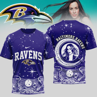 Baltimore Ravens | Premium NFL Alanis Morissette 3D Shirt