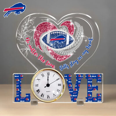 Buffalo Bills | Premium NFL Acrylic Clock