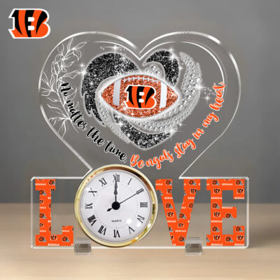 Cincinnati Bengals | Premium NFL Acrylic Clock