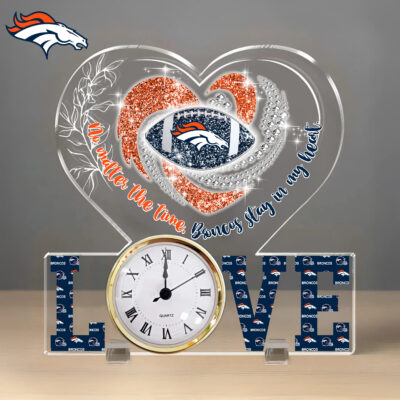 Denver Broncos | Premium NFL Acrylic Clock