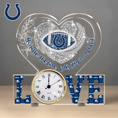 Indianapolis Colts | Premium NFL Acrylic Clock