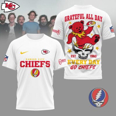 Kansas City Chiefs | Premium NFL Grateful Dead Fan 3D Shirt