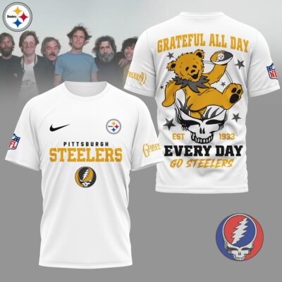Pittsburgh Steelers | Premium NFL Grateful Dead Fan 3D Shirt