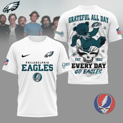 Philadelphia Eagles | Premium NFL Grateful Dead Fan 3D Shirt