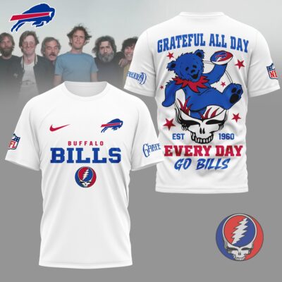 Buffalo Bills | Premium NFL Grateful Dead Fan 3D Shirt