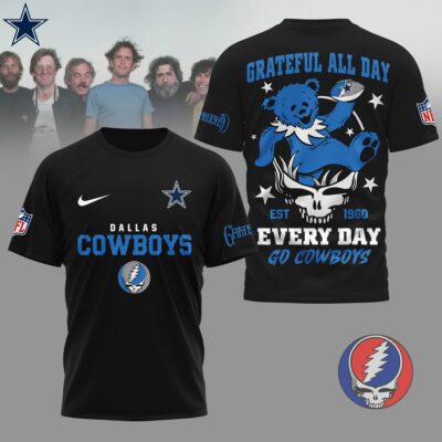 Dallas Cowboys | Premium NFL Grateful Dead Fan 3D Shirt