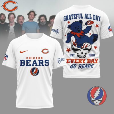 Chicago Bears | Premium NFL Grateful Dead Fan 3D Shirt