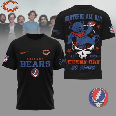 Chicago Bears | Premium NFL Grateful Dead Fan 3D Shirt