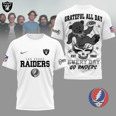 Las Vegas Raiders | Premium NFL Grateful Dead Fan 3D Shirt