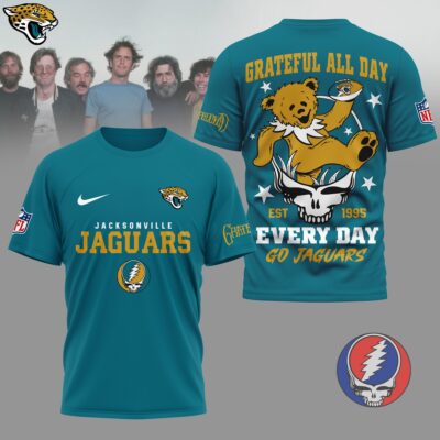 Jacksonville Jaguars | Premium NFL Grateful Dead Fan 3D Shirt