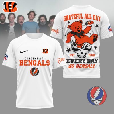 Cincinnati Bengals | Premium NFL Grateful Dead Fan 3D Shirt