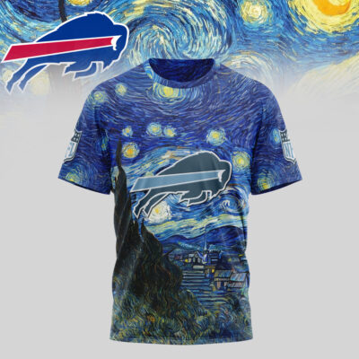 Buffalo Bills | Premium NFL The Starry Night 3D Shirt