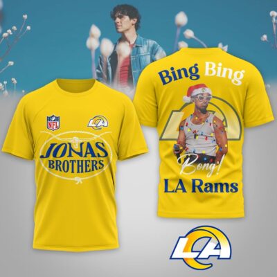 Los Angeles Rams | Premium NFL Joe Jonas 3D Shirt HY
