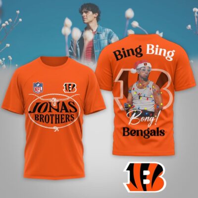 Cincinnati Bengals | Premium NFL Joe Jonas 3D Shirt HY