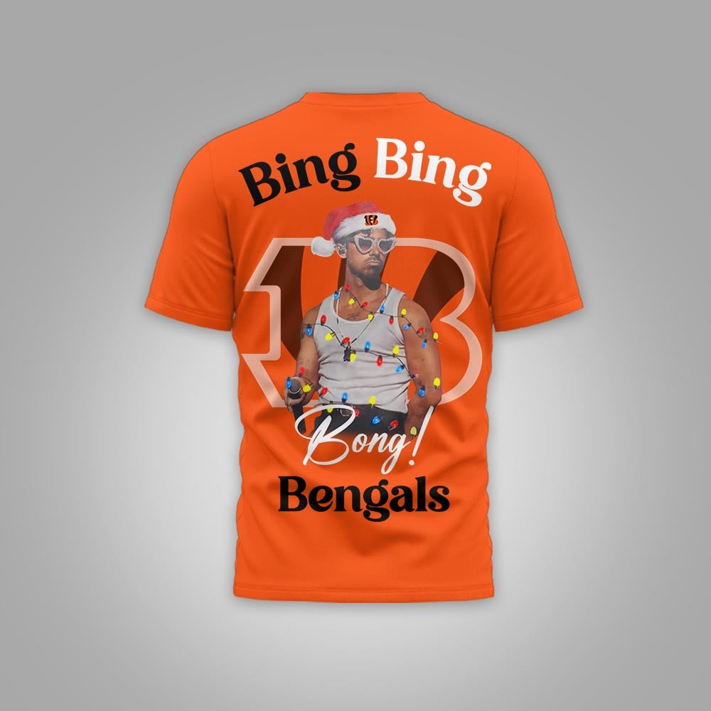 Cincinnati Bengals | Premium NFL Joe Jonas 3D Shirt HY - Image 3
