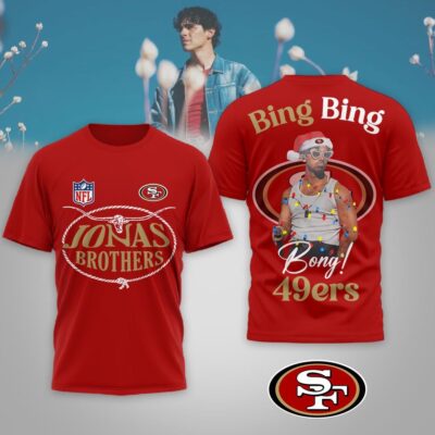 San Francisco 49ers | Premium NFL Joe Jonas 3D Shirt HY