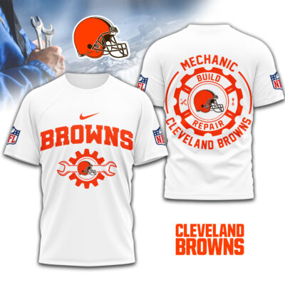 Cleveland Browns | Premium NFL Mechanic 3D Shirt