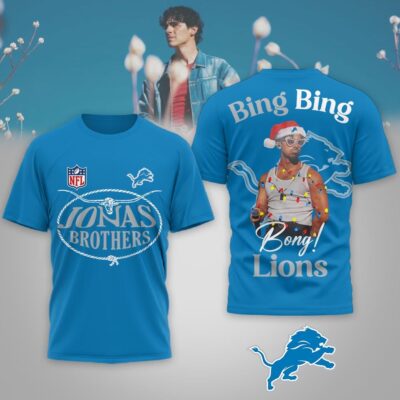 Detroit Lions | Premium NFL Joe Jonas 3D Shirt HY - 3XL