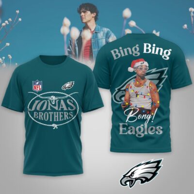 Philadelphia Eagles | Premium NFL Joe Jonas 3D Shirt HY - L