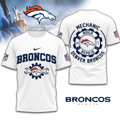 Denver Broncos | Premium NFL Mechanic 3D Shirt