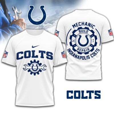 Indianapolis Colts | Premium NFL Mechanic 3D Shirt