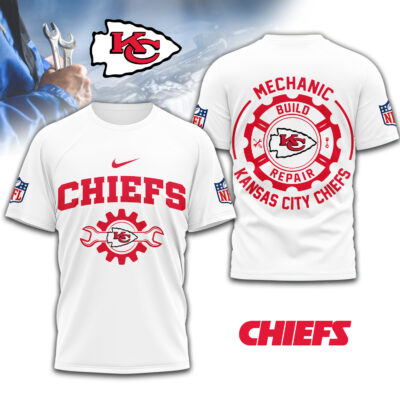 Kansas City Chiefs | Premium NFL Mechanic 3D Shirt